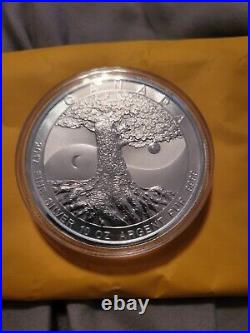 Tree Of Life 2017 $50 10 oz fine silver Coin RCM Royal Canadian Mint