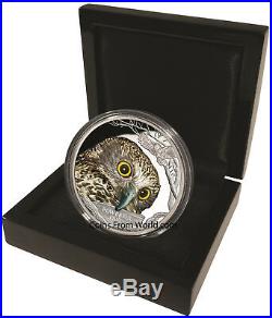 Tuvalu 2018 1$ Endangered and Extinct Powerful Owl 1 oz Silver Proof Coin