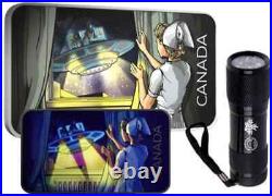 UFO Duncan Incident Unexplained Phenomena 2023 CANADA 1oz. 9999 Silver $20 Coin UFO Duncan Incident Unexplained Phenomena 2023 CANADA 1oz. 9999 Silver $20 Coin