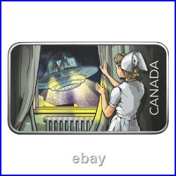 UFO Duncan Incident Unexplained Phenomena 2023 CANADA 1oz. 9999 Silver $20 Coin UFO Duncan Incident Unexplained Phenomena 2023 CANADA 1oz. 9999 Silver $20 Coin