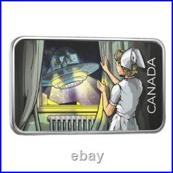 UFO Duncan Incident Unexplained Phenomena 2023 CANADA 1oz. 9999 Silver $20 Coin UFO Duncan Incident Unexplained Phenomena 2023 CANADA 1oz. 9999 Silver $20 Coin