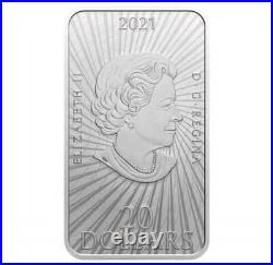 UFO Montreal Unexplained Phenomena 2021 CANADA 1oz. 9999 Silver Glow $20 Coin UFO Montreal Unexplained Phenomena 2021 CANADA 1oz. 9999 Silver Glow $20 Coin