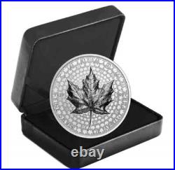 Ultra-High Relief Silver Maple Leaf 2023 CANADA 5oz. 9999 Pure Silver $50 Coin