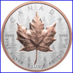 Ultra High Relief Silver Maple Leaf 2025 CANADA 1oz. 9999 Pure Silver $20 Coin Ultra High Relief Silver Maple Leaf 2025 CANADA 1oz. 9999 Pure Silver $20 Coin