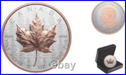 Ultra-High Relief Silver Maple Leaf 2025 CANADA 5oz. 9999 Pure Silver $50 Coin