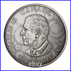 WHIMSICLE TALE STEAM LOCOMOTIVE 2025 CANADA 3oz. 9999 Pure Silver Proof $50 Coin