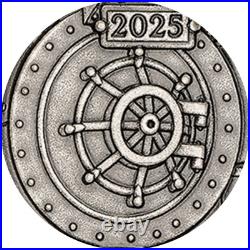 WHIMSICLE TALE STEAM LOCOMOTIVE 2025 CANADA 3oz. 9999 Pure Silver Proof $50 Coin